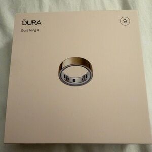 Oura Ring Gen 4 Gold Size 9 NEW